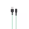 USB kabal XO NB-Q166 USB - Lightning 1,0 m 5A Green