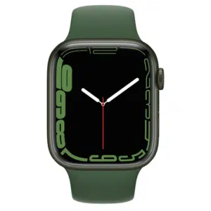 Apple Watch Series 7 GPS 45mm Green Aluminium Case Sport Band Green