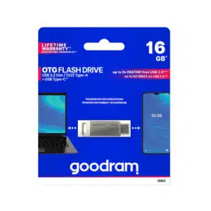 GOODRAM USB stik 16GB 3.0 – silver metal